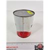 Image 2 : TEXACO Motor Oil Can (Full) (Measures : 5-1/2"H x 4"Dia)