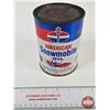 Image 1 : AMERICAN Snowmobile Oil Can (Cardboard) (Measures : 5-1/2"H x 4"Dia)