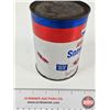 Image 2 : AMERICAN Snowmobile Oil Can (Cardboard) (Measures : 5-1/2"H x 4"Dia)