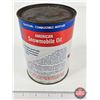 Image 3 : AMERICAN Snowmobile Oil Can (Cardboard) (Measures : 5-1/2"H x 4"Dia)