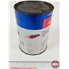 Image 4 : AMERICAN Snowmobile Oil Can (Cardboard) (Measures : 5-1/2"H x 4"Dia)
