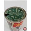 Image 5 : MACMILLAN Royal Scot Outboard Motor Oil Can (Cardboard) (Measures : 5-1/2"H x 4"Dia)