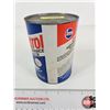 Image 3 : CASTROL Snowmobile Oil Can : High Performance (Cardboard) (Measures : 5-1/2"H x 4"Dia)