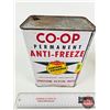 Image 2 : CO-OP Anti-Freeze One Gallon Tins (2) (Measures : 9-1/2"H x 6-1/2"W x 4"D)