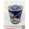 Image 14 : COLLECTOR CAN COMBO (3) : - KM Blue Velvet Motor Oil (Cardboard) - VEEDOL Multigrade - VALVOMATIC Au