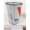 Image 5 : COLLECTOR CAN COMBO (3) : - KM Blue Velvet Motor Oil (Cardboard) - VEEDOL Multigrade - VALVOMATIC Au