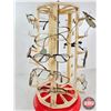Image 3 : Samco Glasses Store Display Carousel : c/w 14 Pairs of Glasses (Measures 25"H)