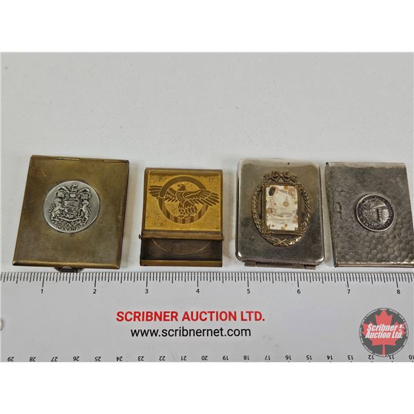 Matchbook Holders (4) : Variety