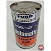 Image 8 : OIL CAN COMBO (2) :  - Sears All Season Motor Oil - Canadian Tire FORD ATF (Both Measures : 6-1/2"H 