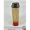 Image 11 : OIL TIN COMBO (2) : - SHELL Outboard Motor Oil - ESSO Marvelube Outboard Oil (Both Measures : 7-3/4"