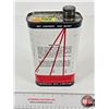 Image 4 : OIL TIN COMBO (2) : - SHELL Outboard Motor Oil - ESSO Marvelube Outboard Oil (Both Measures : 7-3/4"