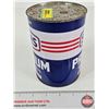 Image 2 : SEARS PREMIUM Motor Oil Tin (Measures : 5-1/2"H x 4"Dia)