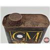 Image 13 : Collector Combo (3) : - CONOCO Anti-Freeze Can - GM Hydraulic Brake Fluid Tin - BOYE Combination Hoo