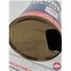 Image 5 : SOCONY-VACUUM OIL COMPANY Lubrite Motor Oil Can  (Measures : 5-1/2"H x 4"Dia)