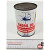 Image 1 : SNOBIL OIL CAN : Snowmobile Engines (Measures : 5-1/2"H x 4"Dia)
