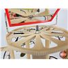 Image 8 : Samco Glasses Store Display Carousel : c/w 17 Pairs of Glasses (Measures 25"H)
