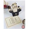 Image 4 : THE WORLD OF KRYSTONIA Figurines w/Swarovski Crystal (11): Panton International Stoke-On-Trent Engla