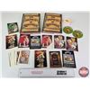 Image 1 : THE WORLD OF KRYSTONIA Group : - The Chronicles of Krystonia Hardcover Books (2) - Pin Back Buttons 