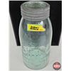 Image 11 : Canning Jars (4) :  - Crown (3) - Improved Crown (1) (Tallest Measures 9-1/4"H)