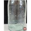 Image 12 : Canning Jars (4) :  - Crown (3) - Improved Crown (1) (Tallest Measures 9-1/4"H)