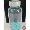 Image 2 : Canning Jars (4) :  - Crown (3) - Improved Crown (1) (Tallest Measures 9-1/4"H)