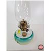 Image 4 : Coal Oil Parlor Lamp w/Hamilton Burner (Total Height w/Chimney : 14-1/2"H)