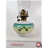 Image 6 : Coal Oil Parlor Lamp w/Hamilton Burner (Total Height w/Chimney : 14-1/2"H)