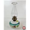 Image 7 : Coal Oil Parlor Lamp w/Hamilton Burner (Total Height w/Chimney : 14-1/2"H)