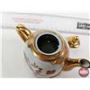 Image 3 : Vintage Chinese Miniature Porcelain Tea Set w/Dragon & Phoenix Motifs