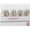 Image 8 : Vintage Chinese Miniature Porcelain Tea Set w/Dragon & Phoenix Motifs