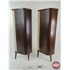 Image 5 : Retro Teak Floor Speakers (2) : Grundig : (Mid-Century Modern : 1960's) : Manufactured in West Germa