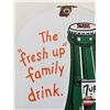 Image 6 : 7 UP Porcelain Thermometer : (1950's) (Measures 15"H)