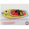 Image 4 : "Schylling Victoria" Tin Toy Boat (Steam Powered) : (1990's Repro) (Never Used) (Box Measures : 2"H