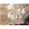 Image 4 : Cork Carving Diarama (Chinese Art) : (Made in China) (Measures : 6-1/2"H x 8"W x 2-1/2"D)
