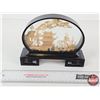 Image 7 : Cork Carving Diarama (Chinese Art) : (Made in China) (Measures : 6-1/2"H x 8"W x 2-1/2"D)