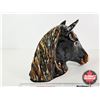 Image 10 : Medicine Hat Potteries Horse Head Bust (Bust Measures : 10"H) Label Inside Base "Originated in M. Mc