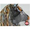 Image 12 : Medicine Hat Potteries Horse Head Bust (Bust Measures : 10"H) Label Inside Base "Originated in M. Mc