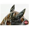 Image 13 : Medicine Hat Potteries Horse Head Bust (Bust Measures : 10"H) Label Inside Base "Originated in M. Mc