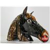 Image 14 : Medicine Hat Potteries Horse Head Bust (Bust Measures : 10"H) Label Inside Base "Originated in M. Mc