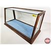 Image 2 : Countertop Display Case (Sloped Front) (Measures : 14-1/4"H x 31"W x 12-1/2"D)