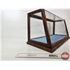 Image 3 : Countertop Display Case (Sloped Front) (Measures : 14-1/4"H x 31"W x 12-1/2"D)