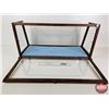 Image 9 : Countertop Display Case (Sloped Front) (Measures : 14-1/4"H x 31"W x 12-1/2"D)