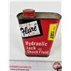 Image 1 : FLARE Hydraulic Jack & Shock Fluid Can (Full) (Measures : 6-1/4"H x 3-3/4"W x 1-3/4"D)
