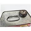 Image 12 : ESSO Oil Cans (2) : - Gear Oil (Partially Full) (Measures : 11-1/2"H x 6-3/4"W x 4"D) - Outboard Eas