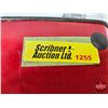 Image 14 : ESSO Oil Cans (2) : - Gear Oil (Partially Full) (Measures : 11-1/2"H x 6-3/4"W x 4"D) - Outboard Eas