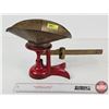 Image 1 : Fairbanks Countertop Merchant Scale (Cast Iron & Brass) (Total Height : 8-1/2")