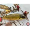 Image 7 : Vintage Fishing Lures :(14) : (Crank Baits; Spinners; Spoons)