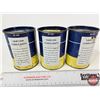 Image 3 : VARCON Lubricants Cans (3) : Wheel Bearing Universal Joint Grease (All Full) (Measures : 4-1/2"H x 3