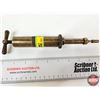 Image 1 : "Autoram" Grease Gun : (ENOTS) (Brass) (Measures : 8-1/2"L)