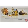 Image 1 : THE WORLD OF KRYSTONIA Figurines w/Swarovski Crystal (3) : Precious Art Inc. (Hand Painted) - Up and